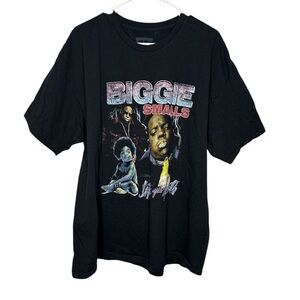 Notorious B.I.G. Biggie Smalls Life Or Death Crewneck T-Shirt 2X